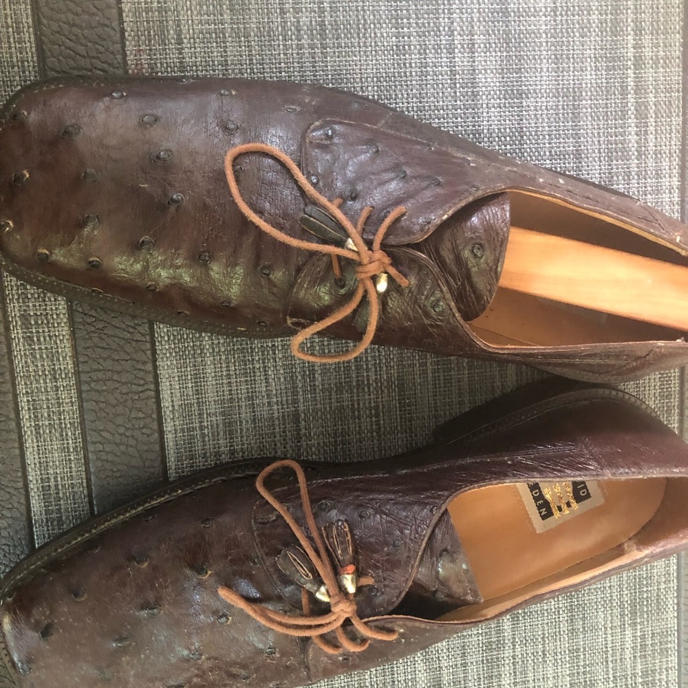 Brown dress shoes